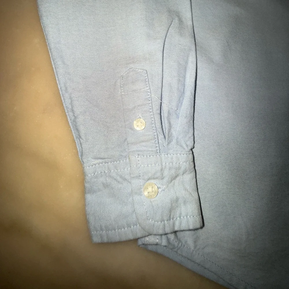 Janie and Jack PEANUTS™ Snoopy Oxford button down Shirt size 6